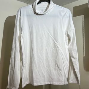Talbots White Tee Turtleneck